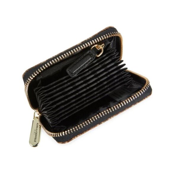 KARL LAGERFELD PARIS Logo Wallet – Brown/Khaki - Picture 2 of 3